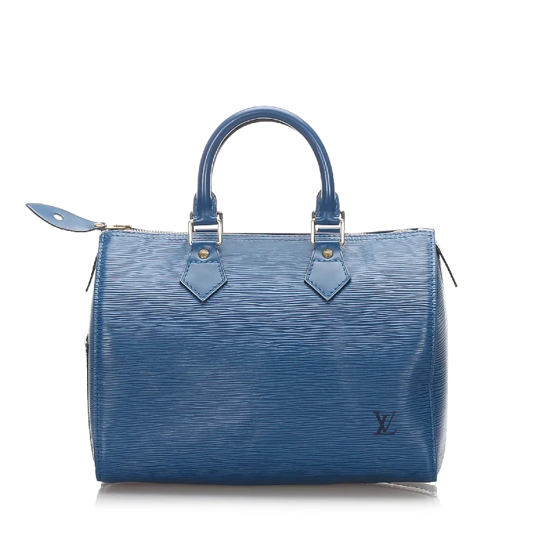 Louis Vuitton Epi Speedy 30 Blue