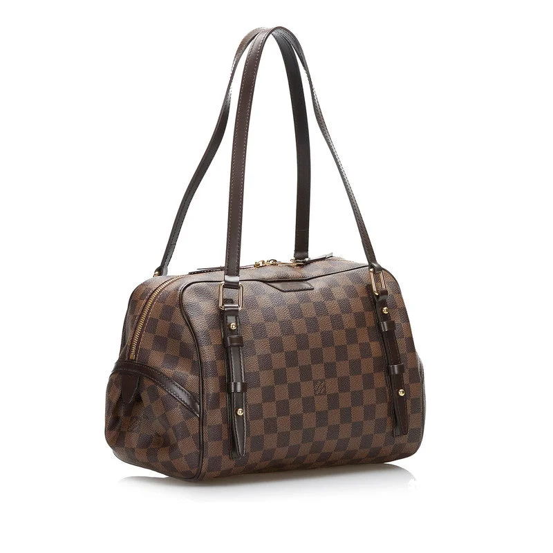 Louis Vuitton Damière N41158 Handbag PVC/Leather Brown