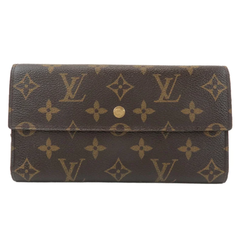 Louis Vuitton Monogram Porte Tresor International Wallet M61215