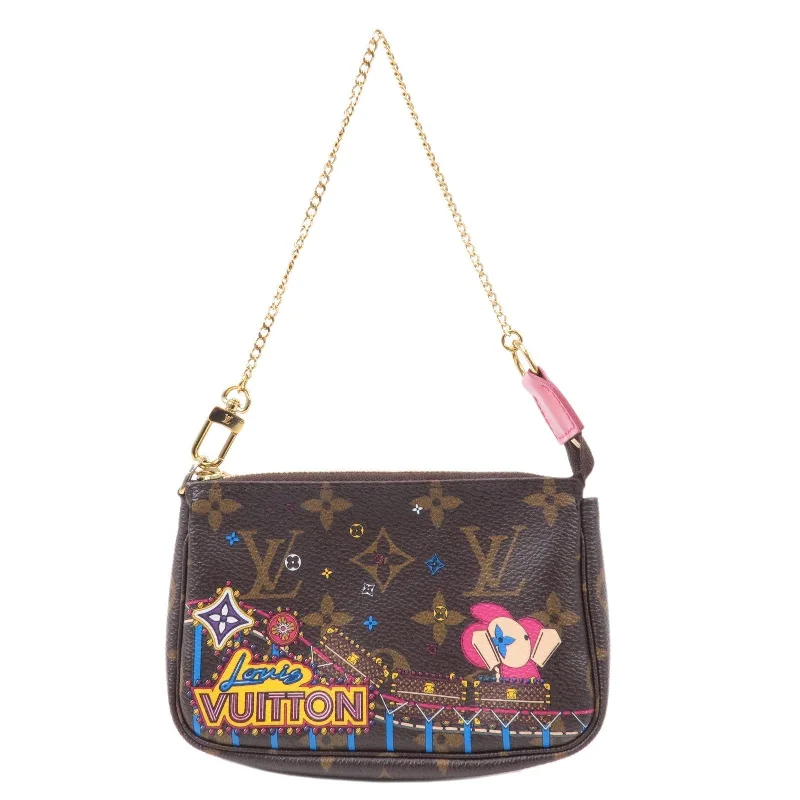 Louis Vuitton Monogram Vivienne Mini Pochette Accessoires M69752