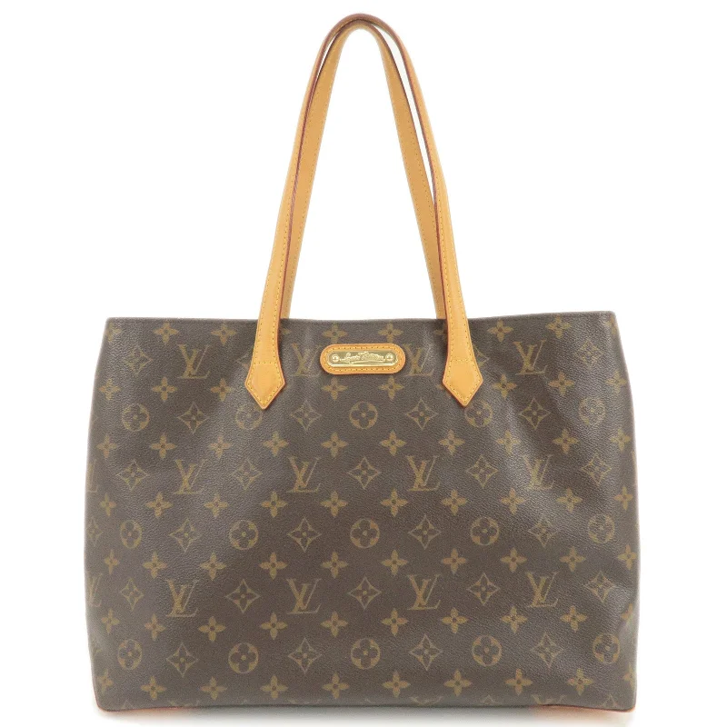 Louis Vuitton Monogram Wilshire MM Tote Bag M45644