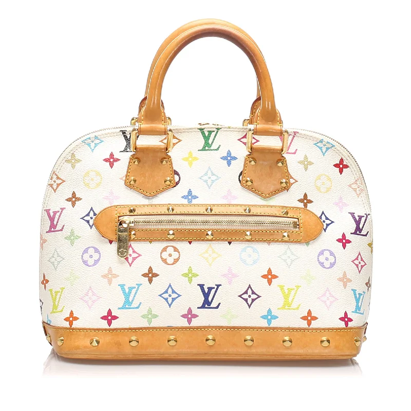 Monogram Multicolor Alma PM White