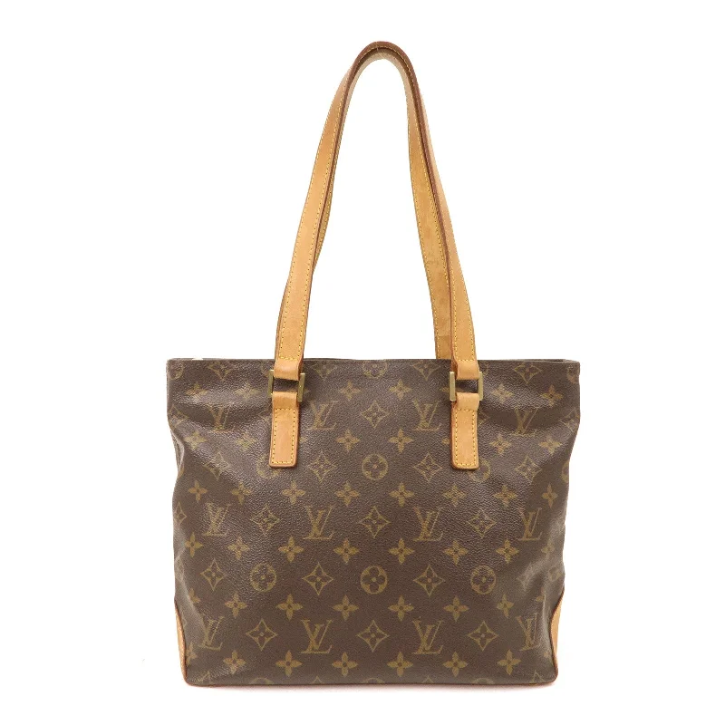 Louis Vuitton Monogram Cabas Piano Tote Bag Brown M51148