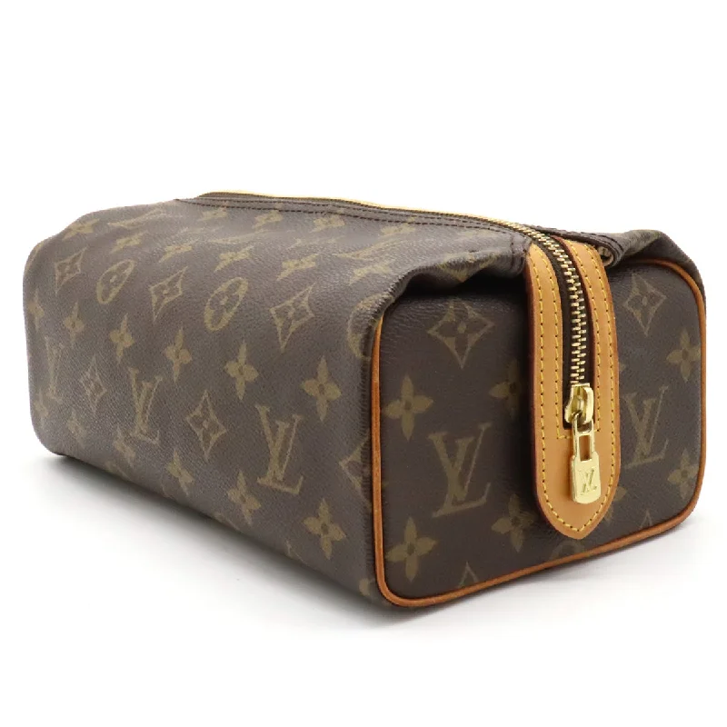 Louis Vuitton Monogram Toulouse Pat Pression Cosmetic Bag Travel Bag Multi-Pose  M47636