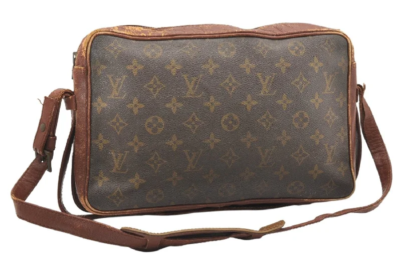 Authentic Louis Vuitton Monogram Sac Bandouliere 30 Shoulder Bag Old Model 6153K