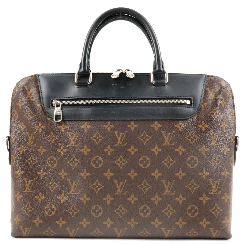 Louis Vuitton Macassar Porte-Documents Jour NM Business Bag M54019