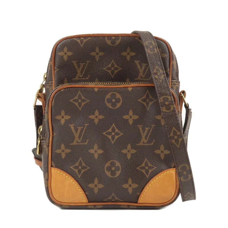 Louis Vuitton Monogram Amazone Shoulder Bag Brown M45236