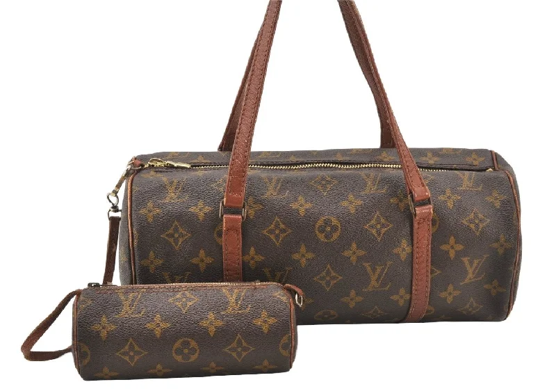 Authentic Louis Vuitton Monogram Papillon 30 Hand Bag Old Model LV 6079K