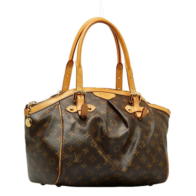 Louis Vuitton Monogram Tivoli GM Handbag M40144 Brown PVC Leather  Louis Vuitton