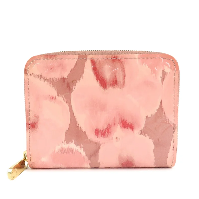 Louis Vuitton Monogram Vernis Ikat Flower Zippy Coin Purse M90031