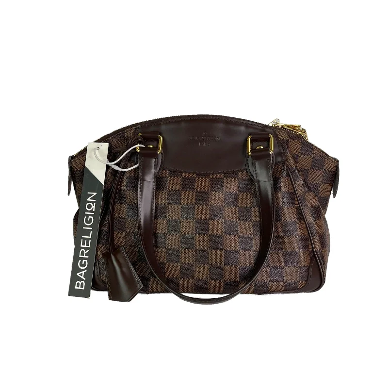 Verona PM Ebene Damier Canvas Handbag