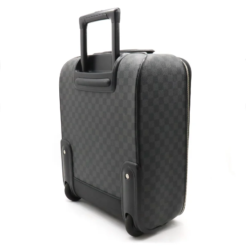 LOUIS VUITTON Pegase 45 Rolling Suitcase Damier Graphite N23302