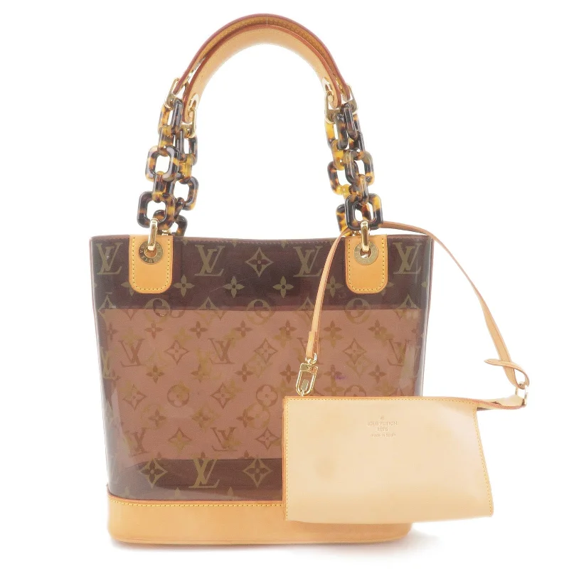 Louis Vuitton Monogram Vinyl Cabas Ambre PM Tote Bag M92502