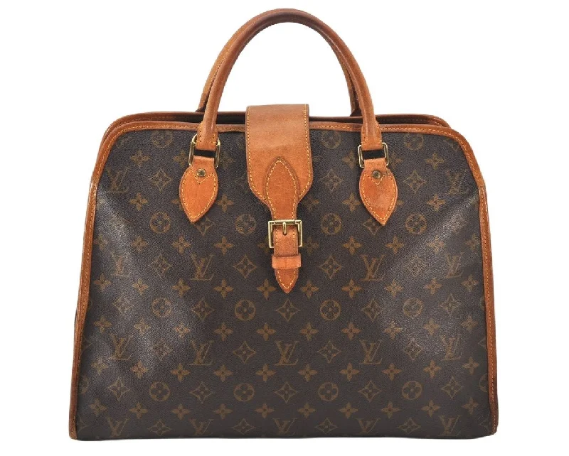 Authentic Louis Vuitton Monogram Rivoli Business Hand Bag M53380 LV 6185K