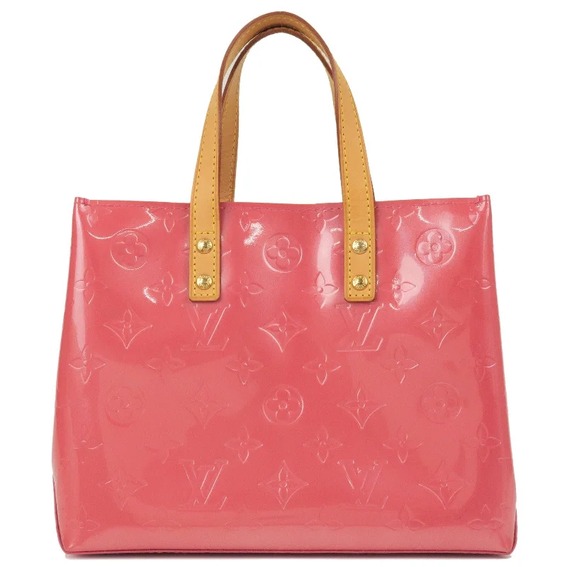 Louis Vuitton Monogram Vernis Lead PM Hand Bag Framboise M9132F