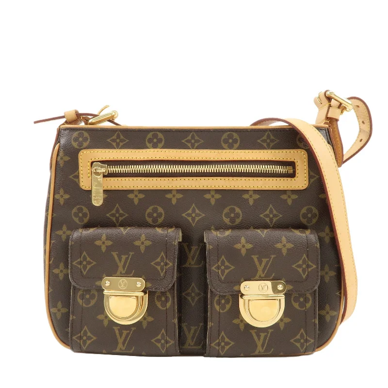 Louis Vuitton Monogram Hudson GM Shoulder Bag Hand Bag M40045