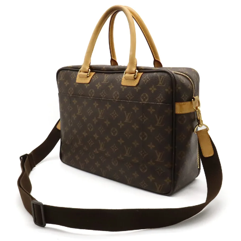 Louis Vuitton Monogram Icarus Briefcase Business Bag 2WAY Shoulder Bag Slipper M23252