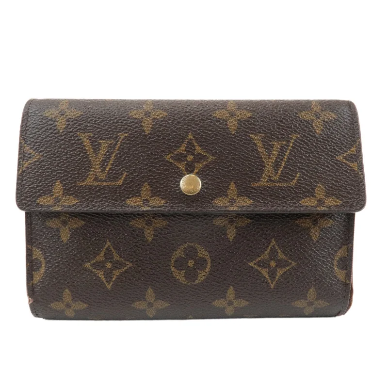 Louis Vuitton Monogram Porte Tresor Etui Papiers Wallet M61202