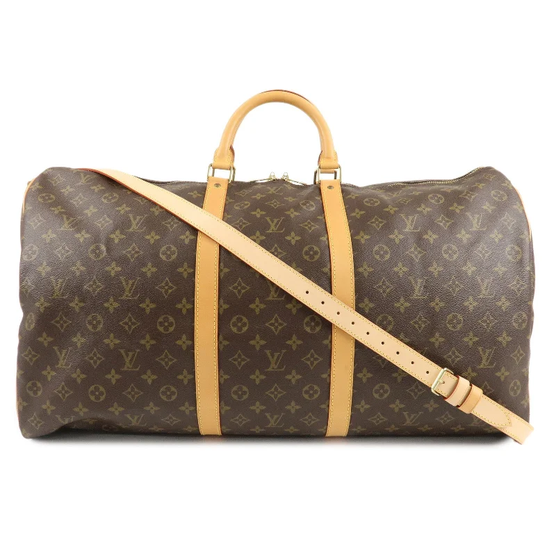 Louis Vuitton Monogram Keep All Bandouliere 60 Bag M41412