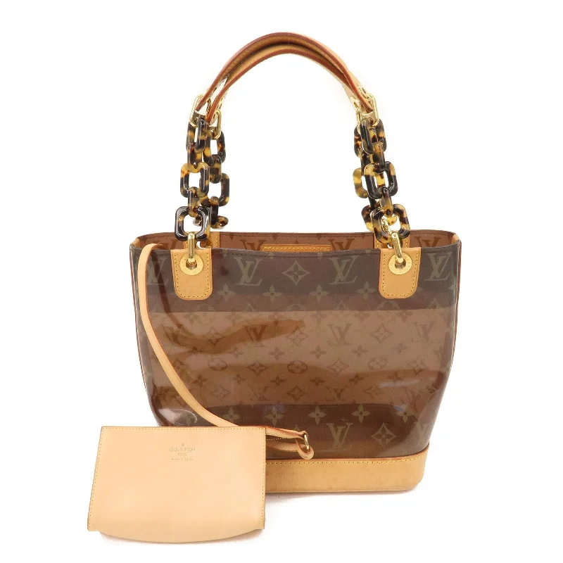 Louis Vuitton Monogram Vinyl Cabas Ambre PM Tote Bag M92502