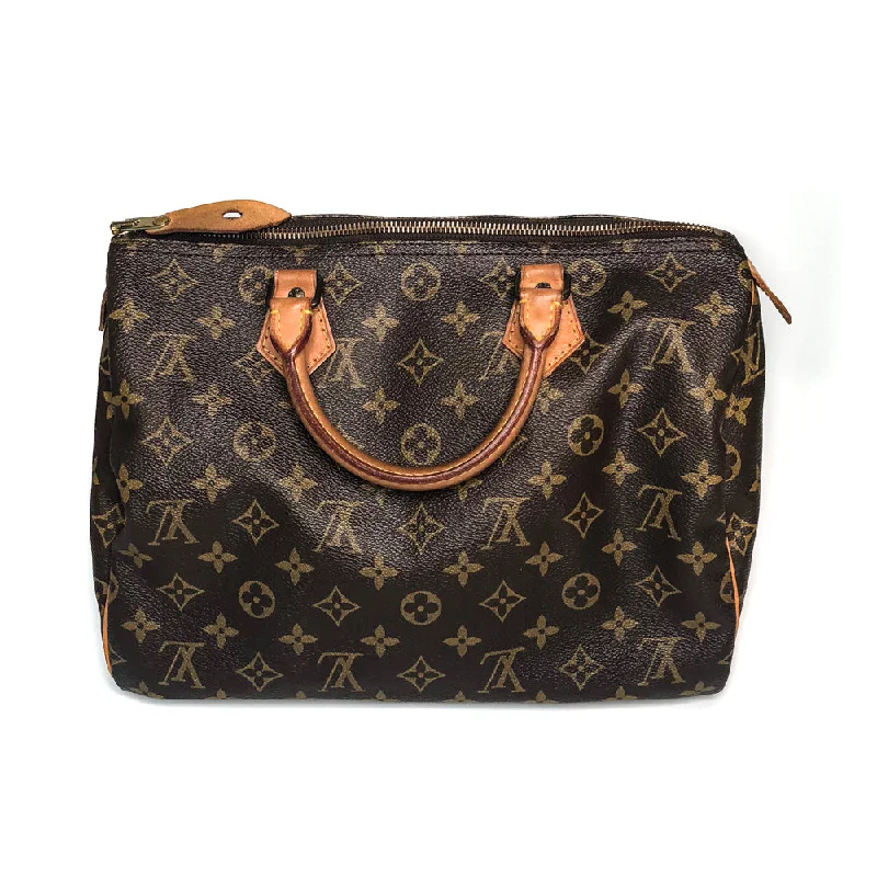 Vintage Monogram Speedy 30 Canvas Bag