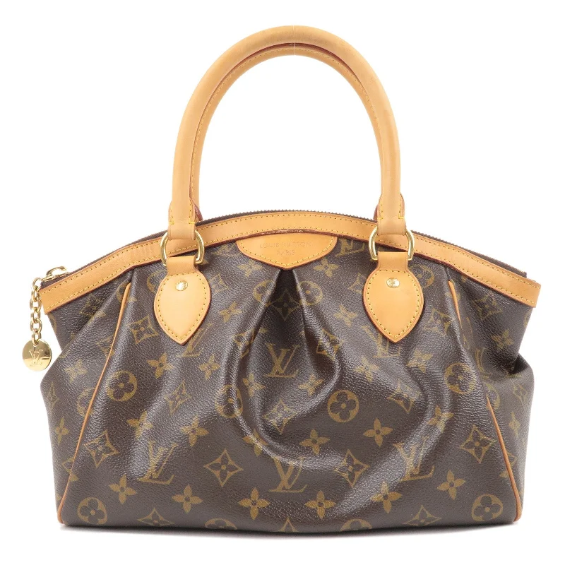 Louis Vuitton Monogram Tivoli PM Hand Bag Brown M40143