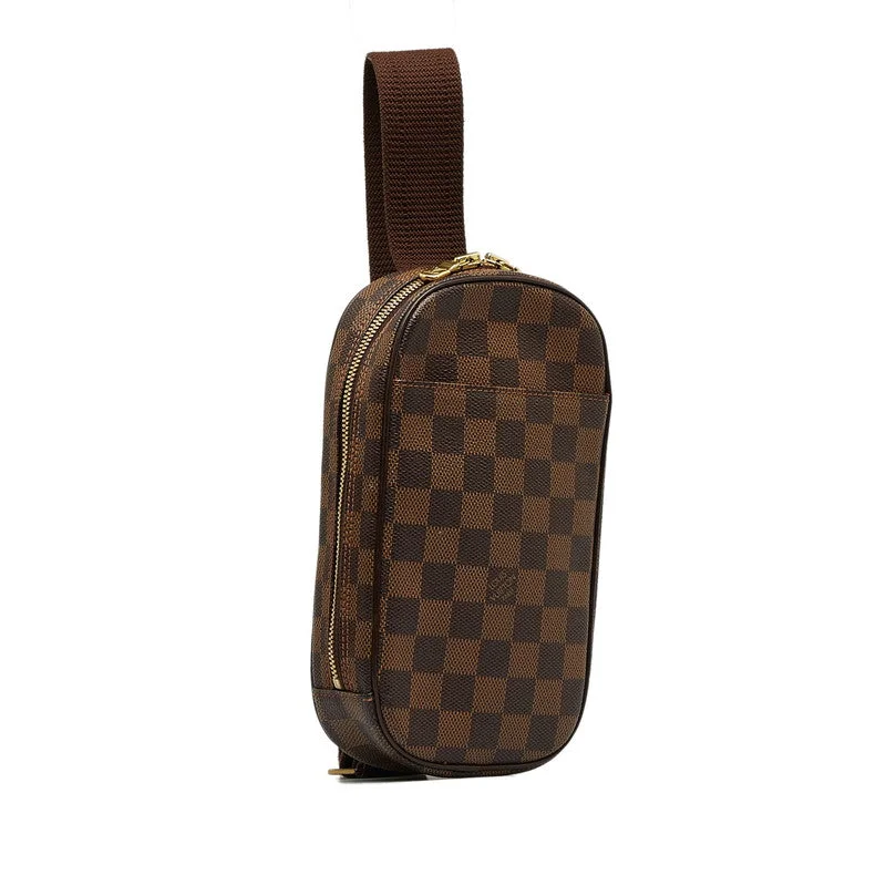 Louis Vuitton Damiere Gansu Special Order Body Bag N51870 Brown PVC Leather  Louis Vuitton