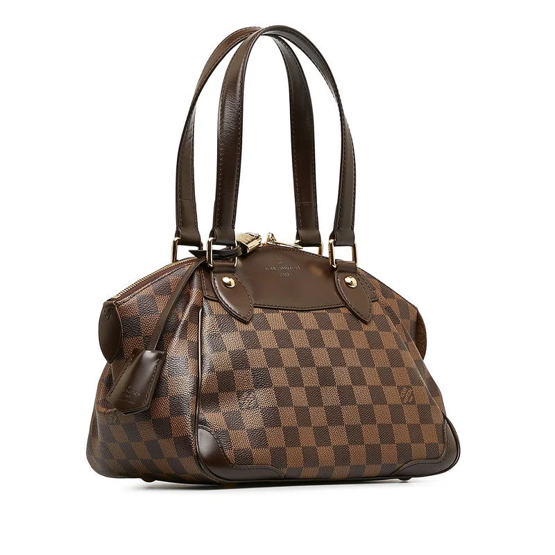 Louis Vuitton Verona PM Shoulder Bag N41117 Eve Brown PVC Leather Ladies Louis Vuitton