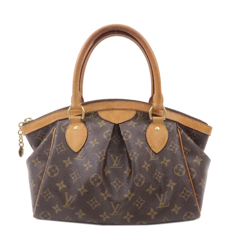 Louis Vuitton Monogram Tivoli PM Hand Bag Brown M40143