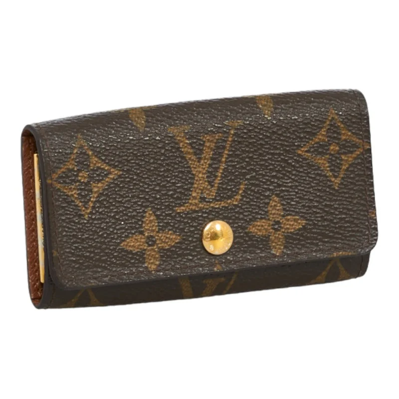 Louis Vuitton Monogram M62631 Keycase Leather Brown