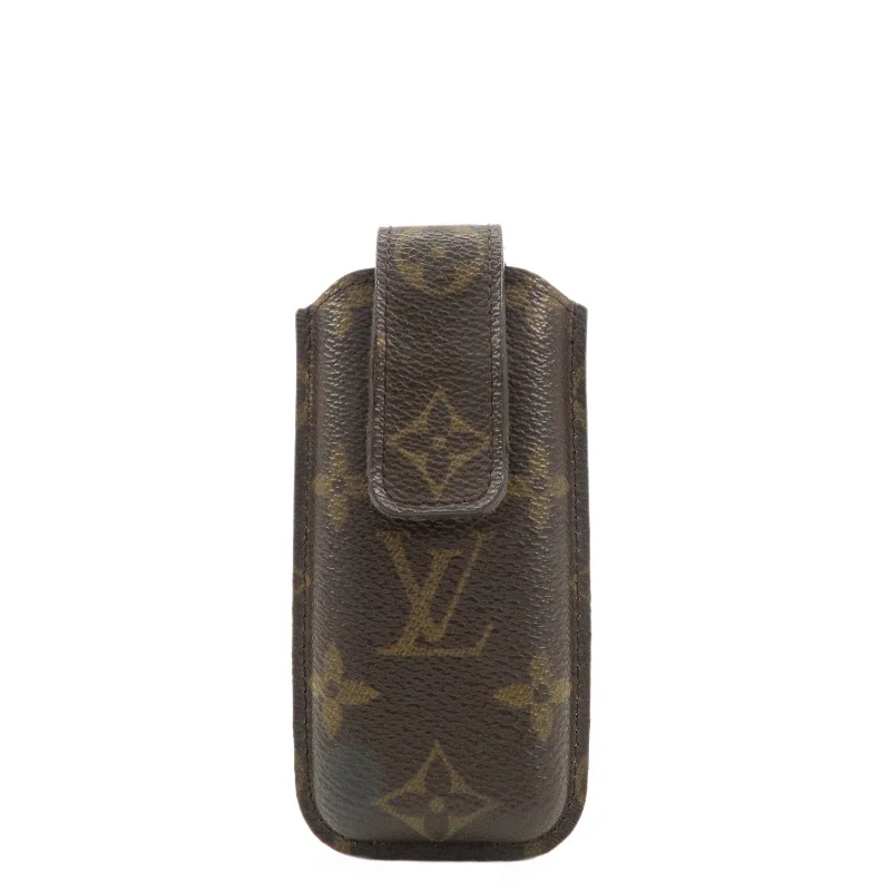 Louis Vuitton Monogram Etuit Telephone Cell Phone Case M63050