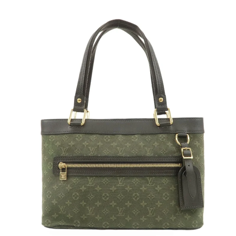 Louis Vuitton Monogram Mini Lucille PM Hand Bag TST Khaki M92682