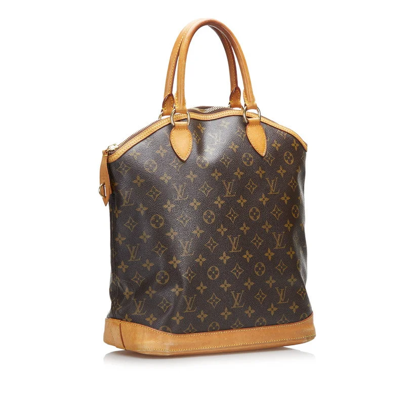 Louis Vuitton Monogram M40606 Handbag PVC/Leather Brown