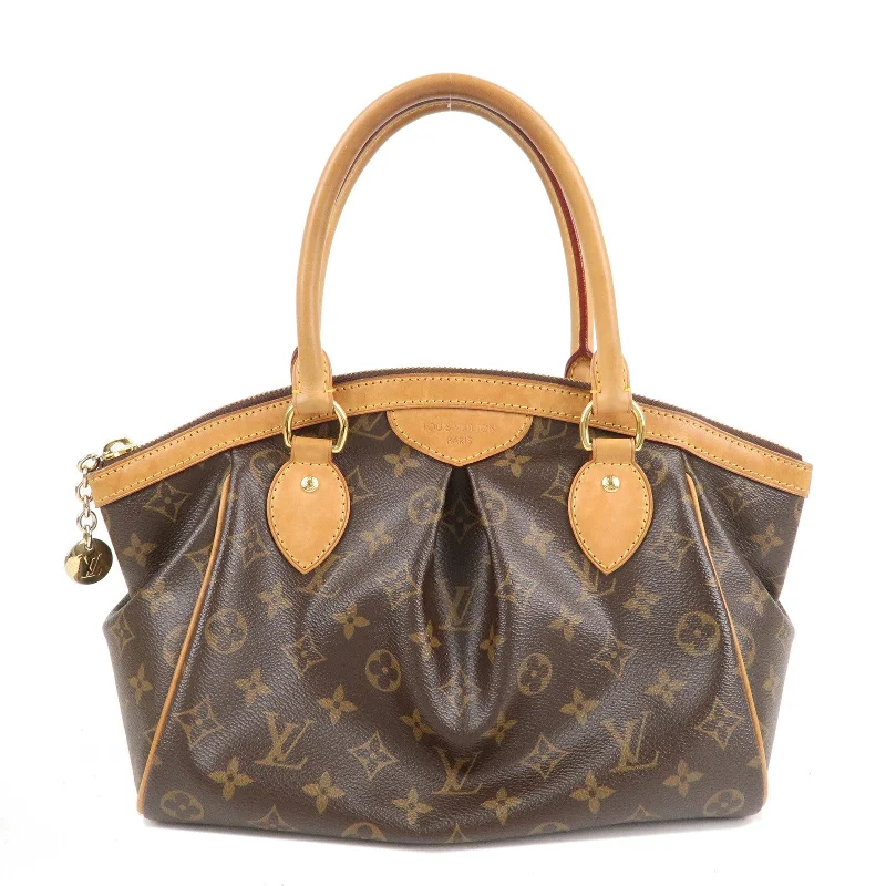 Louis Vuitton Monogram Tivoli PM Hand Bag Brown M40143