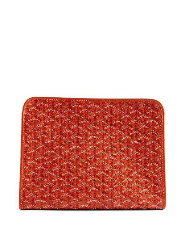 GOYARD Jouvence GM Toiletry Bag in Orange