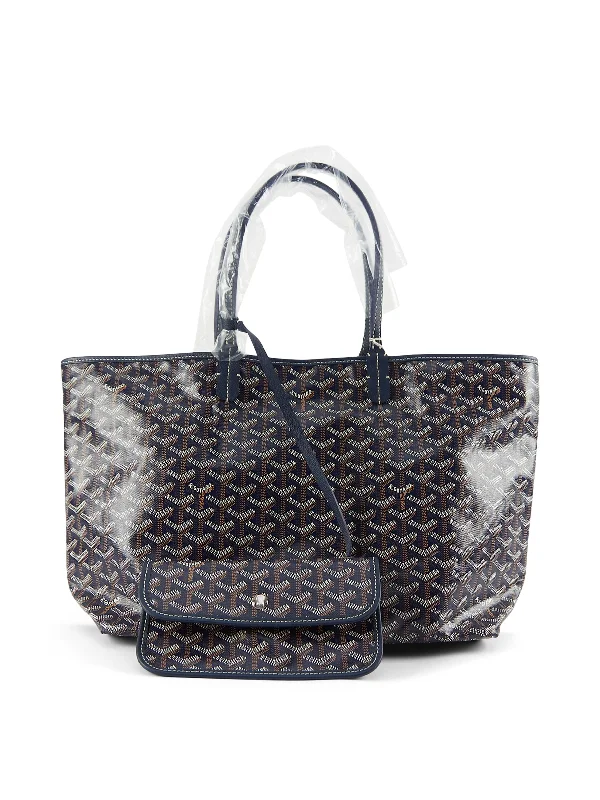 GOYARD Saint Louis PM Bag in Navy Blue