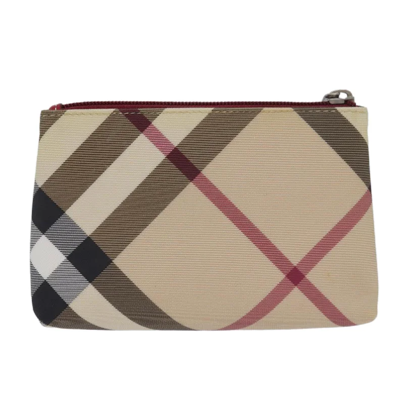 BURBERRY Nova Check Clutch Bag