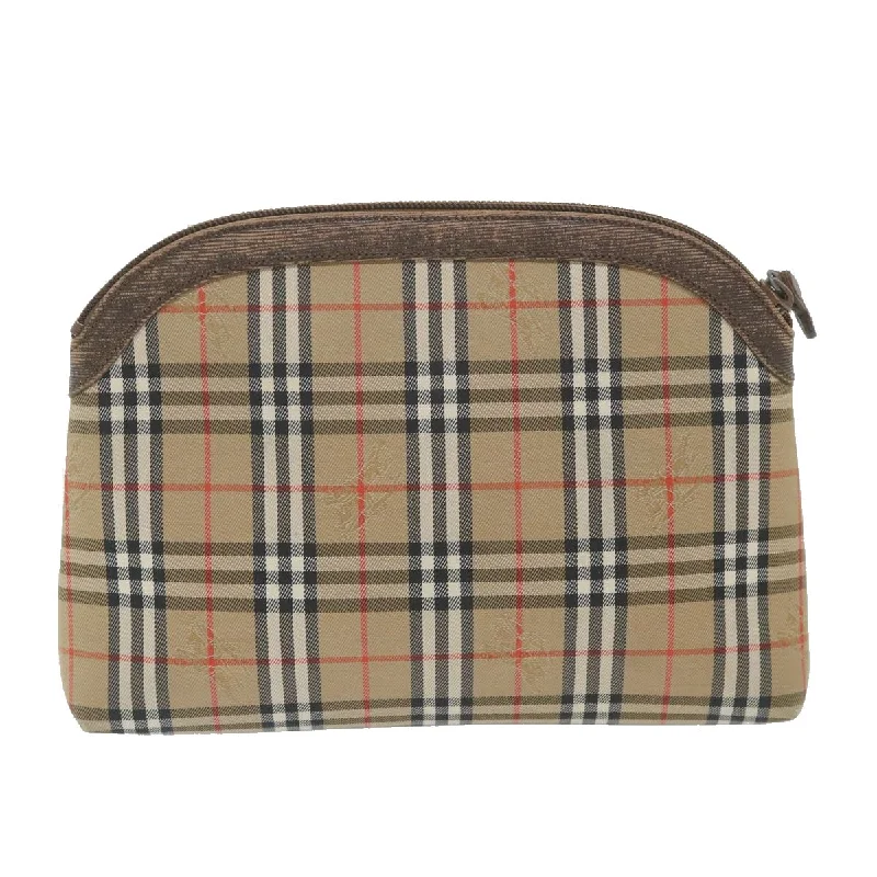 BURBERRY Nova Check Clutch Bag