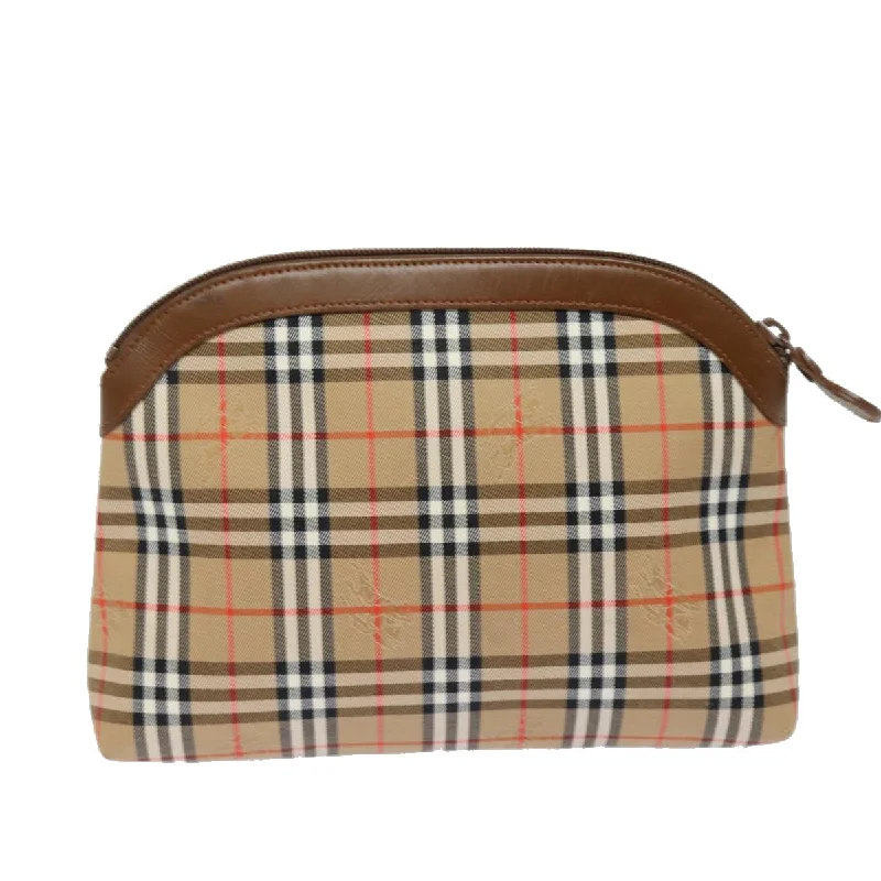 BURBERRY Nova Check Clutch Bag