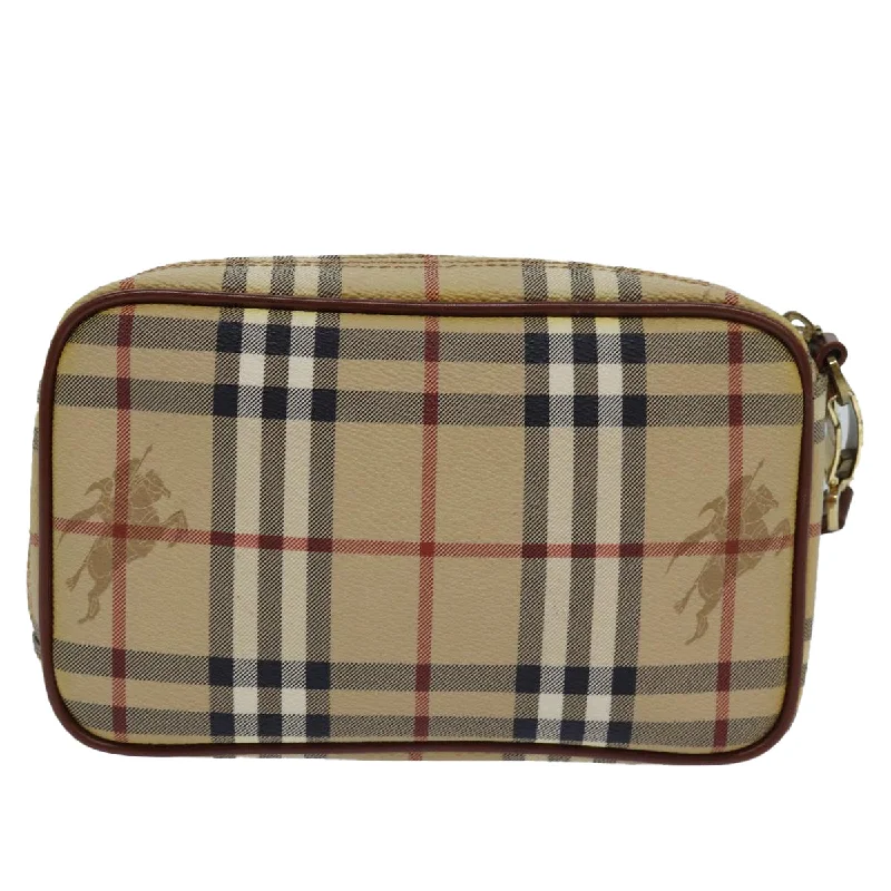 BURBERRY Nova Check Clutch Bag