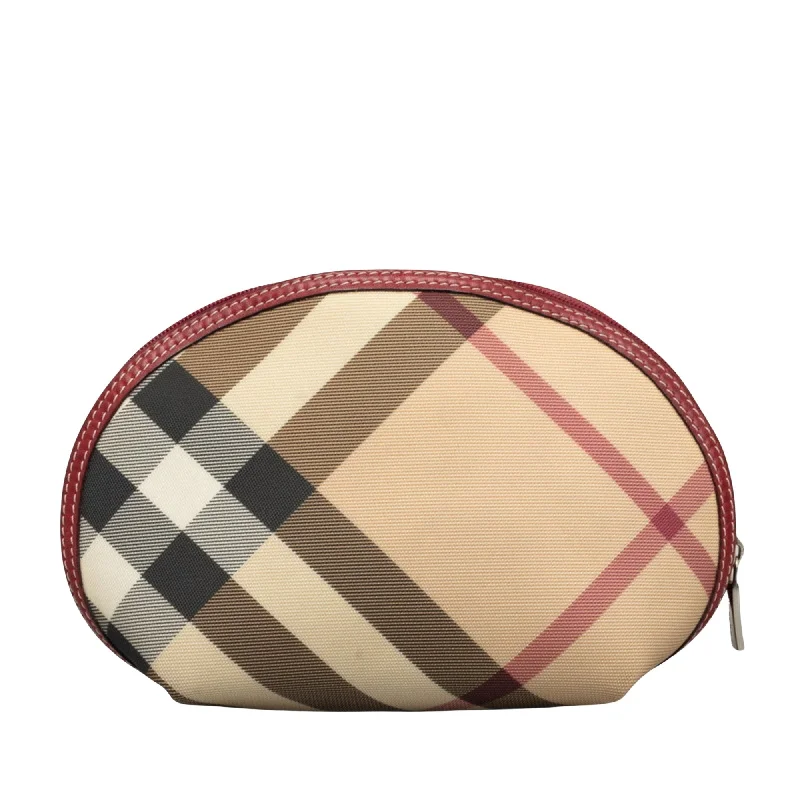 BURBERRY Nova Check Clutch Bag