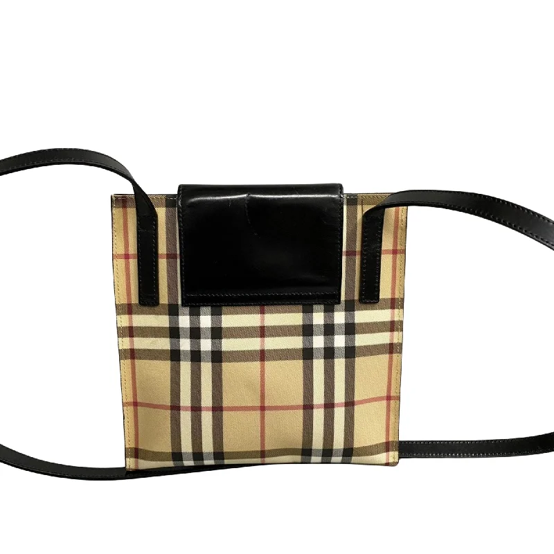 BURBERRY Nova Check Clutch Bag