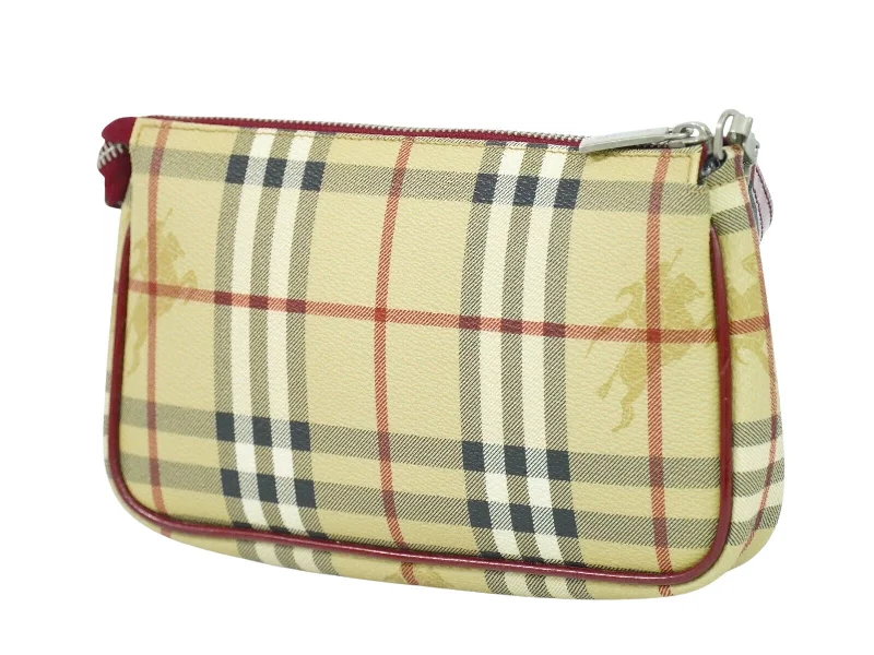 BURBERRY Nova Check Clutch Bag